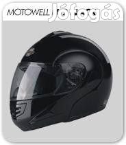 Motowell FU2 bukósisak, álban nyíló, féláron