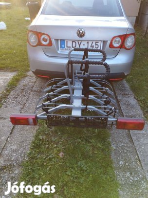 Mottez 4 es kerékpártartó kerékpárszállító 70kg teherbírás