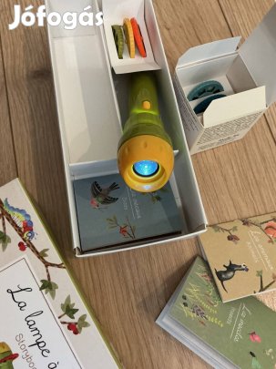 Moulin Roty - Diavetítő lámpa - Mesevetítő: Kiskertem