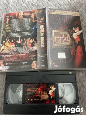 Moulin Rouge vhs kistok zenés