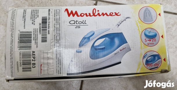 Moulinex atoll 25 gőzölős vasaló
