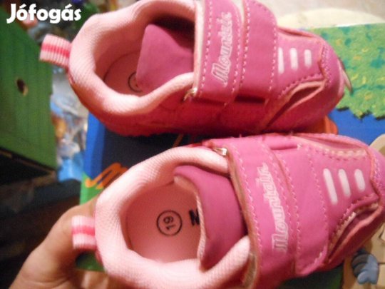 Mountain 19es új pinki tépőzáras edzócipellőcske
