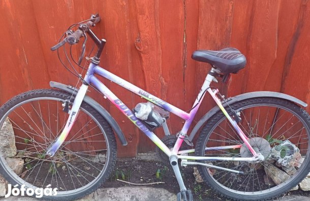 Mountain bike 26"-os.Klasszikus "retro" hegyi kerékpár. Női