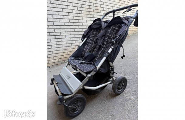 Mountain buggy duet iker babakocsi és mózes kiválló állapotban