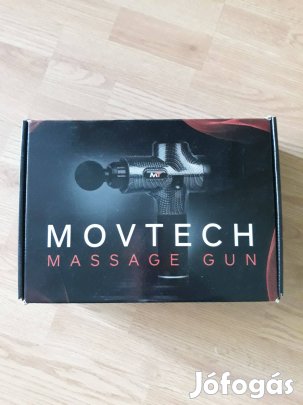 Movtech Pro+ Masszázspisztoly + Ajándék Extra Akkumulátor