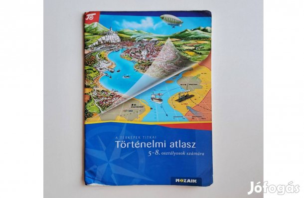 Mozaik Történelmi atlasz 5-8. osztály MS-4115
