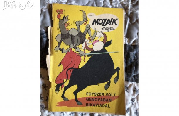 Mozaik képregény hátoldalán hiányzik 1000 Ft