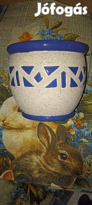 Mozaik mintás cserép kaspó 