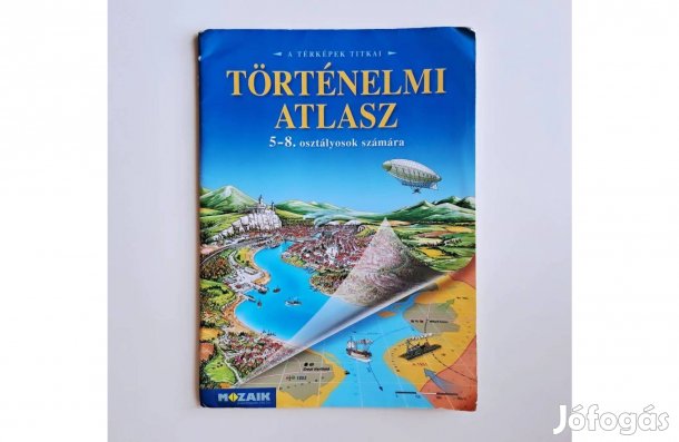 Mozaik történelmi atlasz 5-8. osztály MS-4115