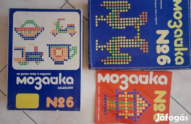 Mozaika Retro szovjet orosz játék