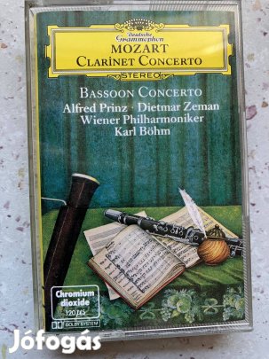 Mozart: Cralinet Concerto, kazettán