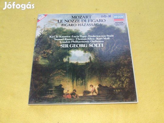 Mozart: Figaro házassága - díszdobozos bakelit lemez box eladó!