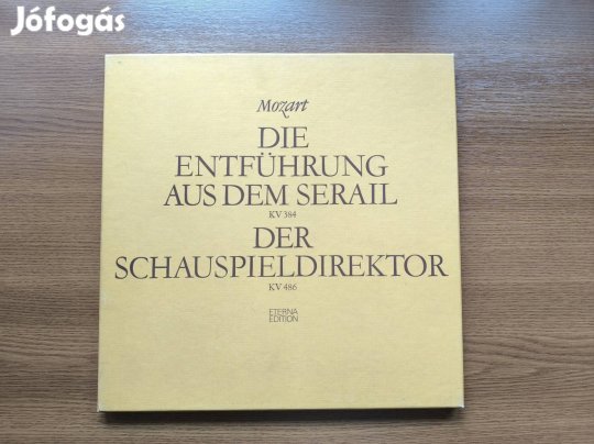 Mozart bakelit lemez box