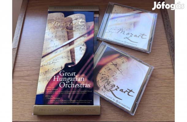 Mozart cd ( 2db együtt) díszcsomagolásban