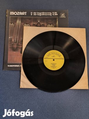 Mozart hegedűverseny bakelit lemez 