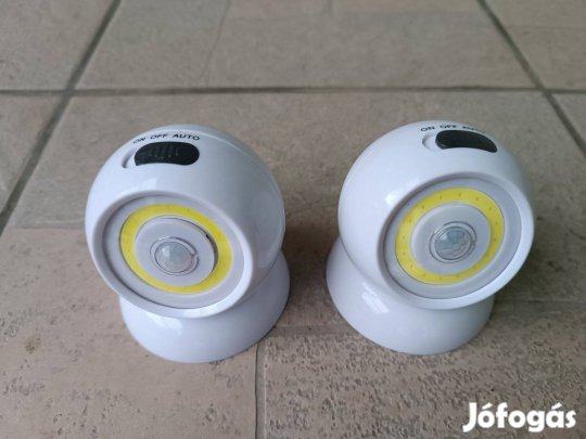 Mozgásérzékelős forgatható ledlámpa új