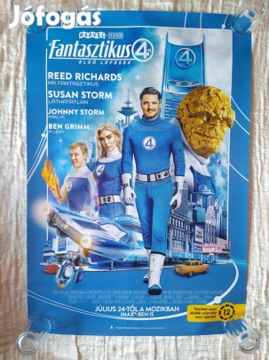 Mozis plakát Fantasztikus 4-es 98x68 cm