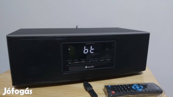 Mp3,bluetooth,CD-Lejátszó_NGS Skybox 60W-os, hifi cucc
