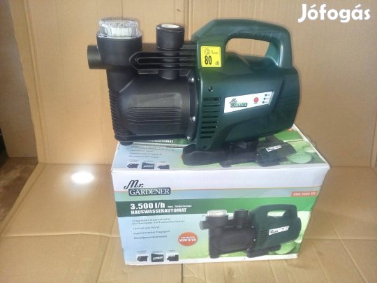 Mr. Gardener Beépített előszűrővel kerti szivattyú HWA 3500 VFI