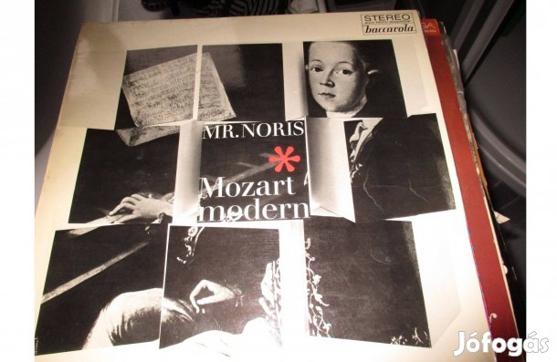 Mr. Noris Mozart modern bakelit hanglemez eladó