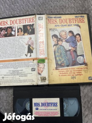 Mrs Douptfire vhs nagytok vigjáték