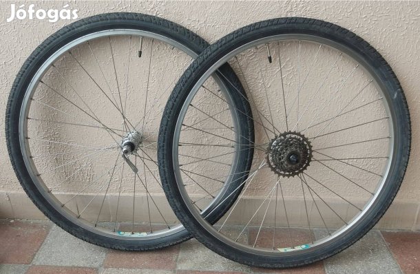 Mtb e + h kerék shimano stx, sun cr18, kenda