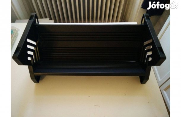 Műanyag CD-DVD-könyv tartó állvány