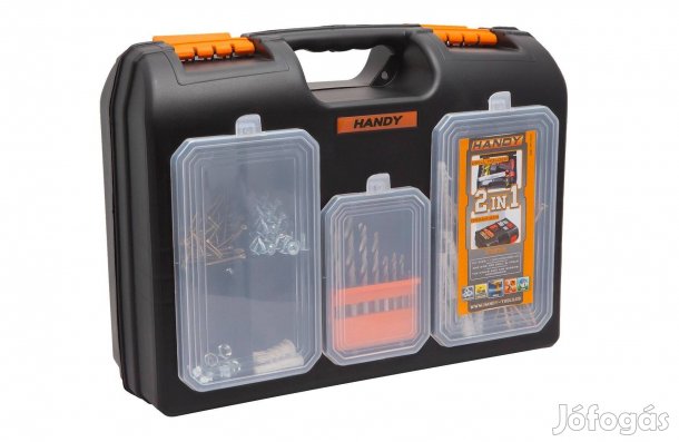 Műanyag Fúrógéptáska koffer táska hordtáska fúrószár csavar alkatrész