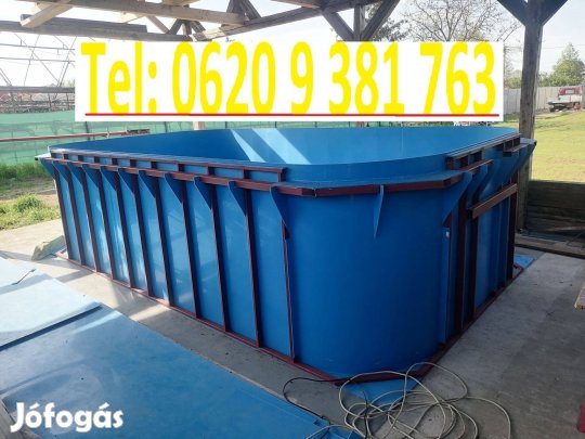 Műanyag Pp Medence Eladó! 5 *2,5*1,2m