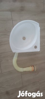 Műanyag Sarokmosdó 
