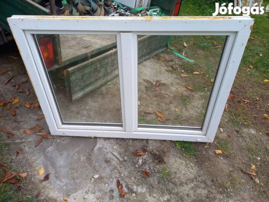 Műanyag ablak 120 cm x 85 cm