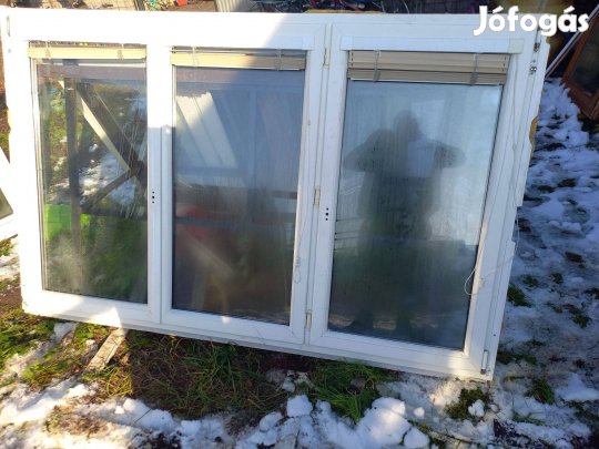 Műanyag ablak 218 cm x 138 cm