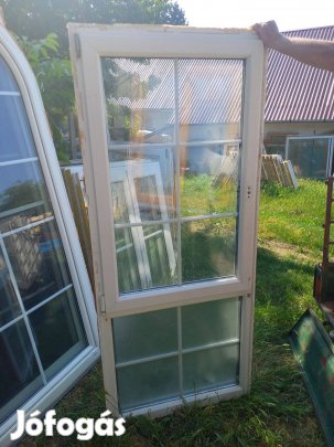 Műanyag ablak 85 cm x 195 cm