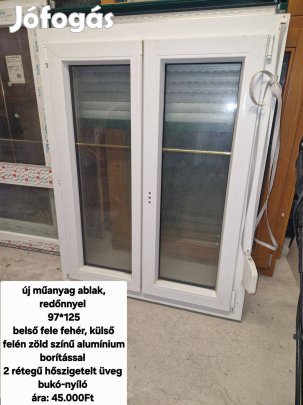 Műanyag ablak 97*125