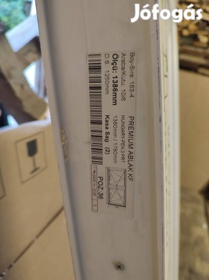 Műanyag ablak új eladó