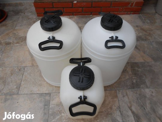 Műanyag ballonok , újszerű állapotban , eladók