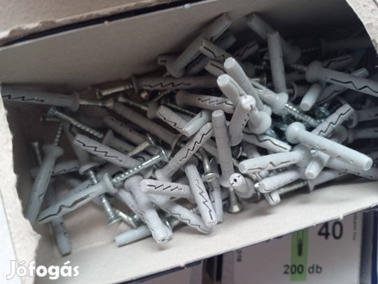 Műanyag beütődbel 6/40 eladó