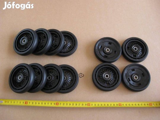 Műanyag csapágyazott kerék