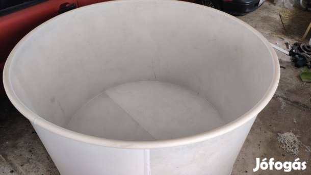 Műanyag dézsa puffer tartály hal tartály