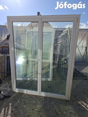 Műanyag erkély ajtó 180×224