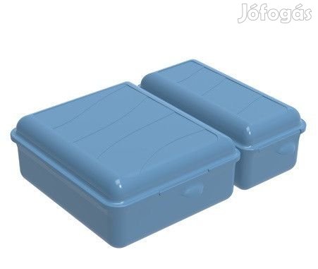 Műanyag ételtartó doboz 1,05 L + 0,55 L 869878056