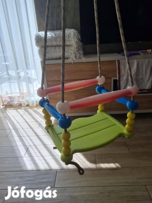 Műanyag golyós hinta