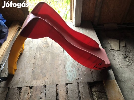 Műanyag gyerek csúszda 