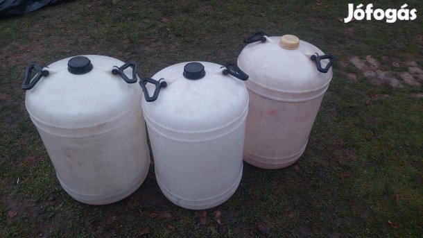Műanyag hordó 50l 50 literes