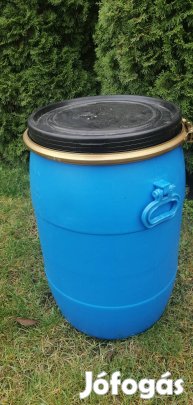 Müanyag hordó eladó 