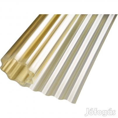 Műanyag hullámlemez 2, 50 x 10 fm, natúr, ingyenes országos szállításs