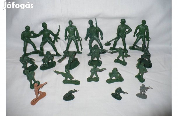 Műanyag játék katonák