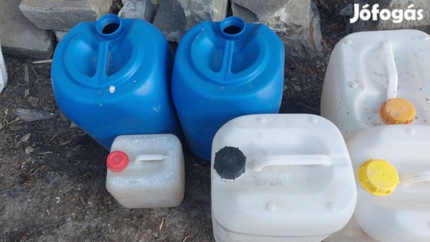 Műanyag kanna eladó