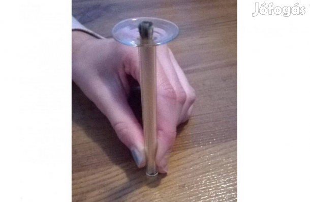 Műanyag kanóc üveg foglalatban