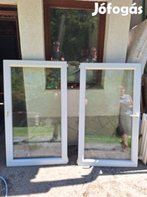 Műanyag kétrétegű ablak eladó 176x148 cm